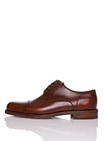 George's Zapato Cordones Puntera Recta (Tabaco)