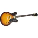 Epiphone Dot Deluxe Flametop Semi-Hollowbody Electric Guitar Vintage Sunburst