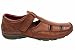 Lambretta Mens Tan Leather Sandals Shoes