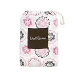 Dwellstudio Fitted Crib Sheet, Zinnia Rose