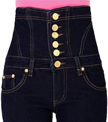 D Zroid Single-breasted Denim Pants Womem's Jeans Xxxxxxl Black