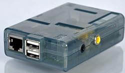 SB Clear Blue Raspberry Pi Case