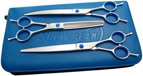 Show Gear Grooming - Supreme Series Set 7" - Straight, Curved, and Thinner +Case