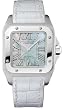 NEW CARTIER SANTOS 100 LADIES STEEL WATCH W20132X8