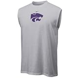 Nike Kansas State Wildcats Ash Team Logo Sleeveless T-shirt