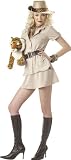 Sexy Safari Outfit - Jacket, Dress, Hat, Scarf & Belt