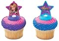 Hannah Montana Party Secret Star Cupcake Pics 12 Pack