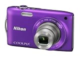Produkt-Bild: Nikon Coolpix S3300 Digitalkamera (16 Megapixel, 6-fach opt. Zoom, 6,7 cm (2,7 Zoll) Display, bildstabilisiert) violett