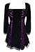 Dare To Wear Victorian Gothic Boho Women's Plus Size Gemini Princess Corset Top