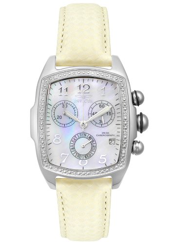 Women's Baby Lupah Diamond Chronograph Ivory Patterned Nylon