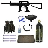 Spyder Paintball MR4 Tac Vest Marker Gun Sniper Set