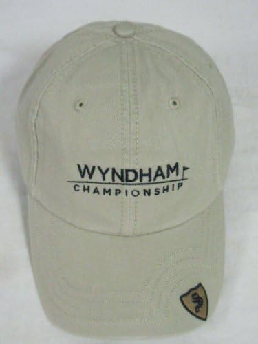 Wyndham Championship Golf Hat (Khaki, Bill logo) ADG Cap