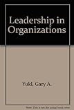 Leadership in organizations