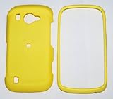 IMAGE OF Samsung Omnia i920 smartphone Rubberized Hard Case - Yellow