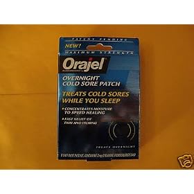 Orajel Overnight Cold Sore Patch 8 ea by Orajel