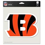 Cincinnati Bengals 8x8 COLOR Die Cut Window Cling