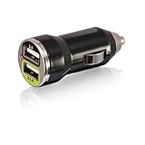 Bracketron Universal Dual USB Car Adapter (UGC-298-BL)