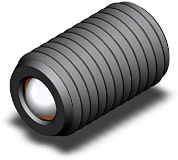 Fairlane TST-0625-DB Threaded Thrust Screw - 5/8-11 x 1 in - Round Delrin Ball