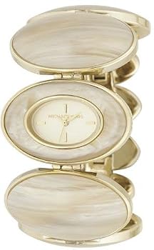 Michael Kors #MK4198 Women's Acrylic Horn Oval Link Watch