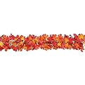 Orange Maple Chain Garland