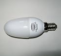 10 x 7w SES E14 small screw fitment Eco mini 96mm Candle bulbs low energy saving.