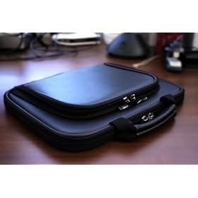 CaseCrown Sony DVP-FX820 8-Inch Portable DVD Player Premium Memory Foam Pouch Case with Front Pocket