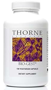 Amazon.com: Thorne Research - Bio-Gest - Blend of Digestive Enzymes to ...