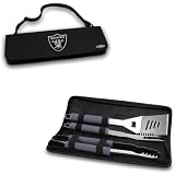 Picnic Time Oakland Raiders Metro BBQ Tote with Tools