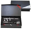 Master Airbrush S622-SET Master S62 All-Purpose Precision Dual-Action Siphon Feed Airbrush Pro Set with 3 Nozzle Sets Master Airbrush S622-SET Master S62 All-Purpose Precision Dual-Action Siphon Feed Airbrush Pro Set with 3 Nozzle Sets