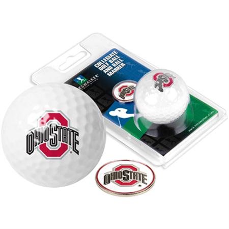 Ohio State Buckeyes Osu Ncaa Collegiate Logo Golf Ball Ball Marker