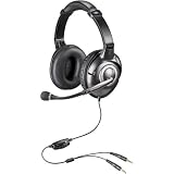 Pc Headset Closed Ear Style Nc Mute Volume Ctrl