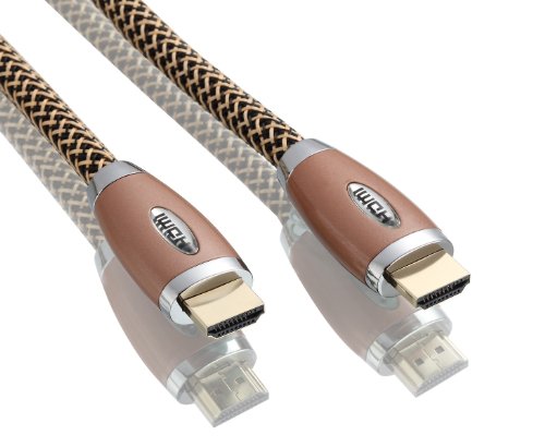 PerfectHDTM HDMI Kabel 10m Profi Serie Gold Metallstecker HDMI High Speed Ethernet