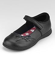 Younger Girls' Bow Bar Permair™ School Shoes Younger Girls' Bow Bar Permair™ School Shoes
