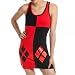 Search : DC Comics Harley Quinn Character Juniors Red and Black Tank Dress