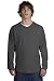 Rib Fleece V-Neck Sweatshirt
