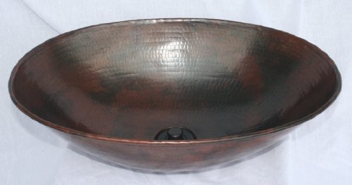 17 Mexican Hand Hammered Bath Sink