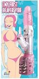 Hustler My First Beaver Vibe Vibrator, Pink