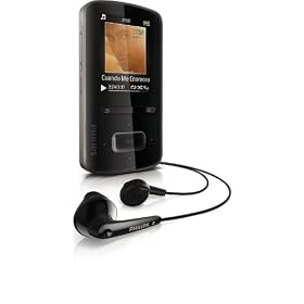 Philips GoGear ViBE 4GB MP3 Player - Black