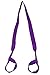 Yoga Mat Strap for carrying Yoga Mats of any kind & size. Replaces Yoga Mat bags and prevents bacteria growth & Included) - FiveFourTen - Purple