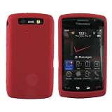 For OEM Blackberry Storm 2 9550 Silicone Skin Case Red