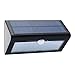 Trekbest Solar Motion Sensor Light - 38 LED Waterproof Wireless Solar Powered Wall Light Wall Sconces with 4 Intelligent Modes, Dusk/Dawn Auto On/Off for Patio Deck Yard Driveway