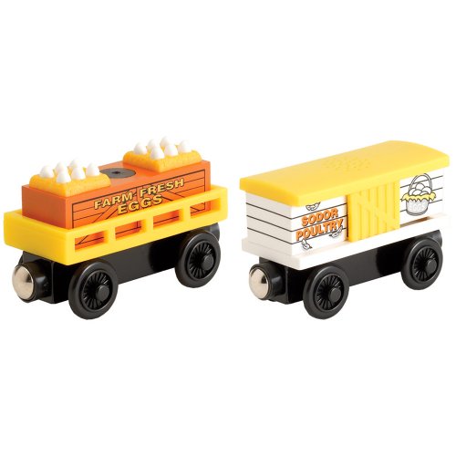 Thomas and Friends Wooden Railway Sodor Chicken Cars