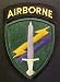 Civil Affairs Psychological Operations Dress Patch with Airborne Tab