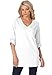 Roamans Women's Plus Size Boyfriend Slub Tunic