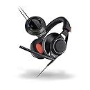 Plantronics 202180-01 RIG Surround PC Gaming Headset with 7.1 Surround Sound-Enabled USB Amp, Black