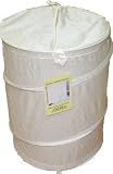 Panier � linge pliable/panier de rangement jouets - blanc