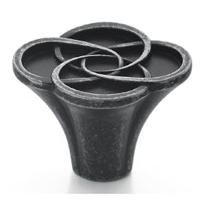 Amerock BP27001-WID Marsden Knob 1-1 4-Inch Diameter, Wrought Iron Dark by 