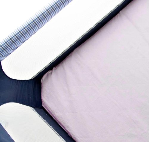 Buy Low Price Clouds and Stars PortaBaby Play Yard Sheet – Pink PCS-616