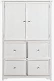 Xfrd File Cbnt Console W/strge 4-drawer White