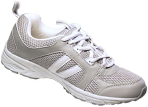 Dr Zen Jordan Men's Comfort Therapeutic Extra Depth Shoe: Grey 11 XX-Wide (7E-9E) Lace